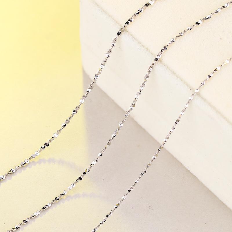 ネックレス レディース シルバー925 スターリングシルバー 鎖骨 素 цепочка チェーン ペンダントなし アレルギー対応 アクセサリー ジュエリー