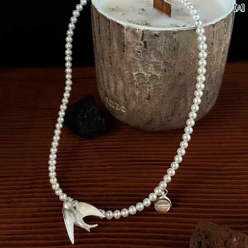 ネックレス レディース シルバー チョーカー パール 極小 小粒 ショートネックレス 鎖骨 ラッキーアイテム プレゼント[ "・処理方法: 電気メッキ", "・モチーフ: 動物/干支", "...