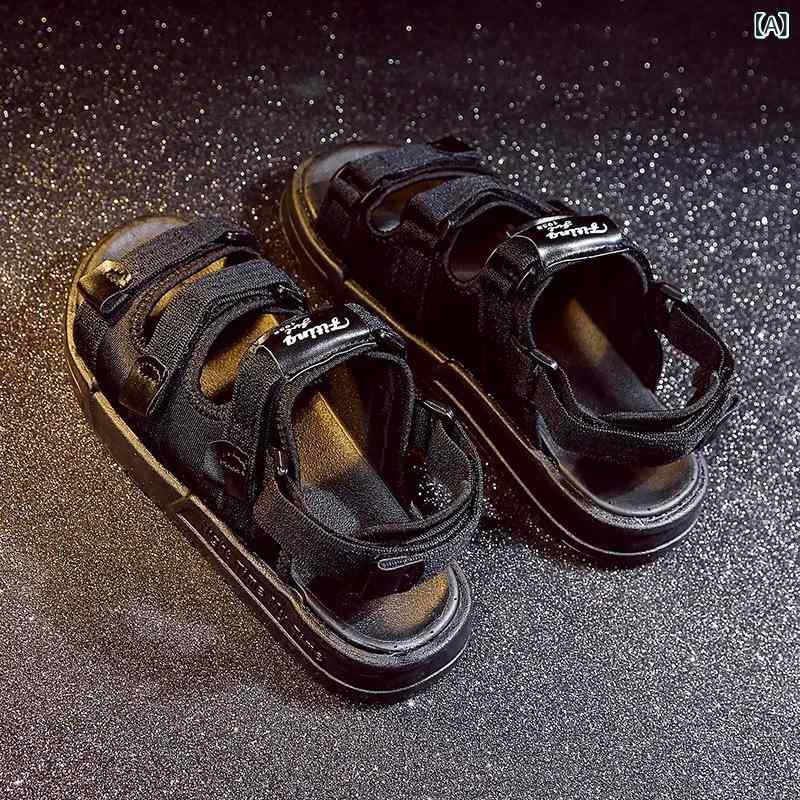 サンダル レディース 春夏 フラット ぺたんこ ローマ風 学生 普段使い ビーチ 海水浴 かわいい 歩きや..