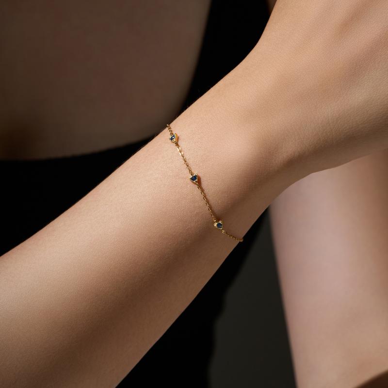 ブレスレット レディース 女性用 シルバー925 ジルコニア 韓国風 ファッション おしゃれ かわいい 重ね付け 手飾り