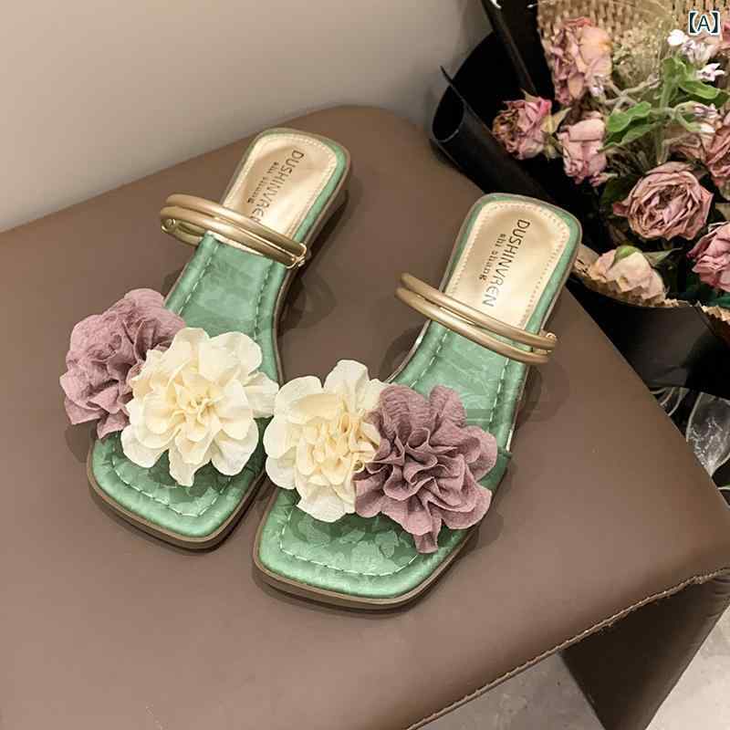 サンダル レディース 女性用 フラット ぺたんこ 歩きやすい おしゃれ かわいい ファッション 婦人靴 シューズ 高級感 春夏 外履き 普段使い