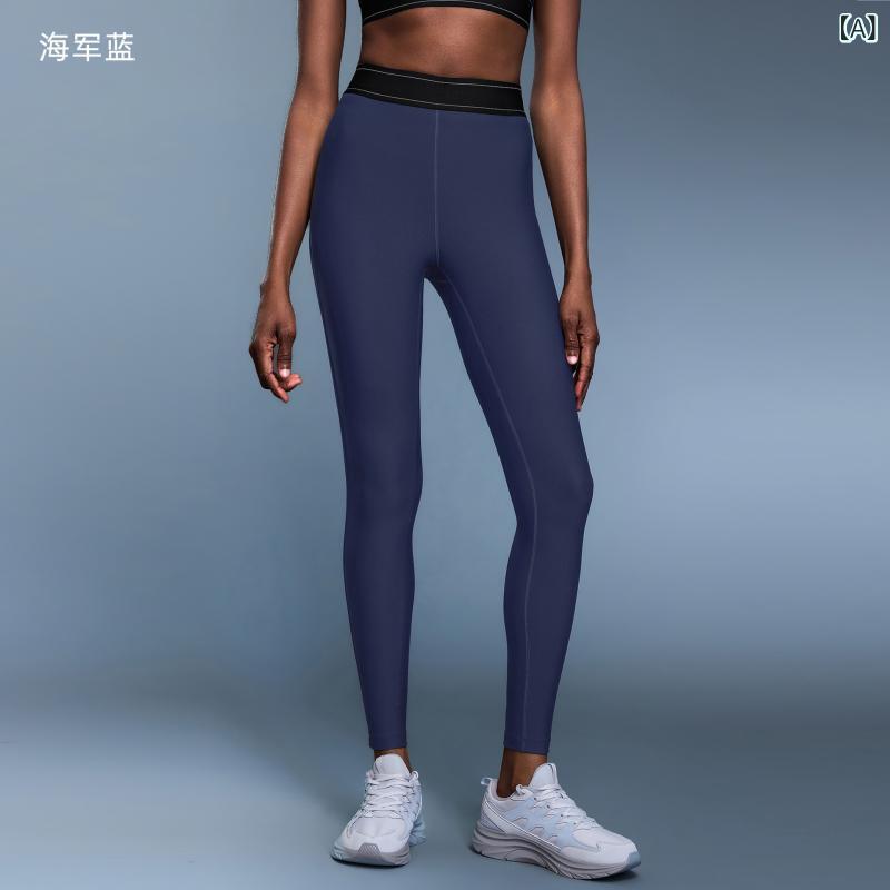 Other - ヨガパンツ レディース 高弾性 通気性 スポーツ レギンス ヒップアップ 接触冷感 裸感 伸縮性 ストレッチ トレーニング ウェア スパッツ アウトドア 普段使い 春夏