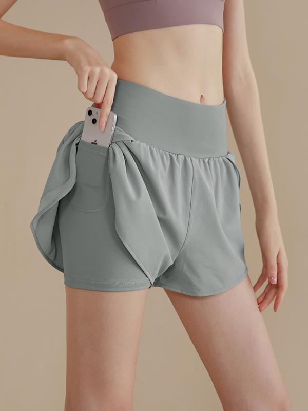 ヨガパンツ レディース スポーツ 短パン 速乾 ランニング トレーニング フィットネス ハイウエスト ホットパンツ 春夏