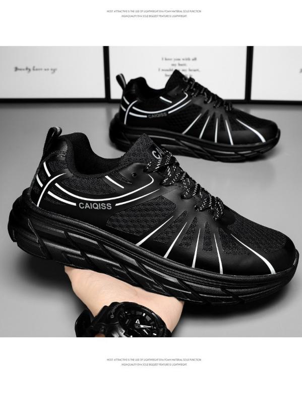 スニーカー 男性用 秋冬 メッシュ 通気性 スポーツ ジム トレーニング 縄跳び 運動靴 軟らかい底 軽量 衝撃吸収 ランニング