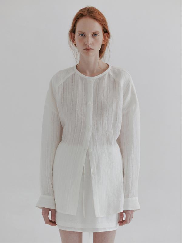 シャツ レディース 麻 リネン 接触冷感 薄手 ラウンドネック ミドル丈 チュニック ブラウス トップス 羽織り 冷房対策 日焼け防止 紫外線対策 オフィス カジュアル 春夏