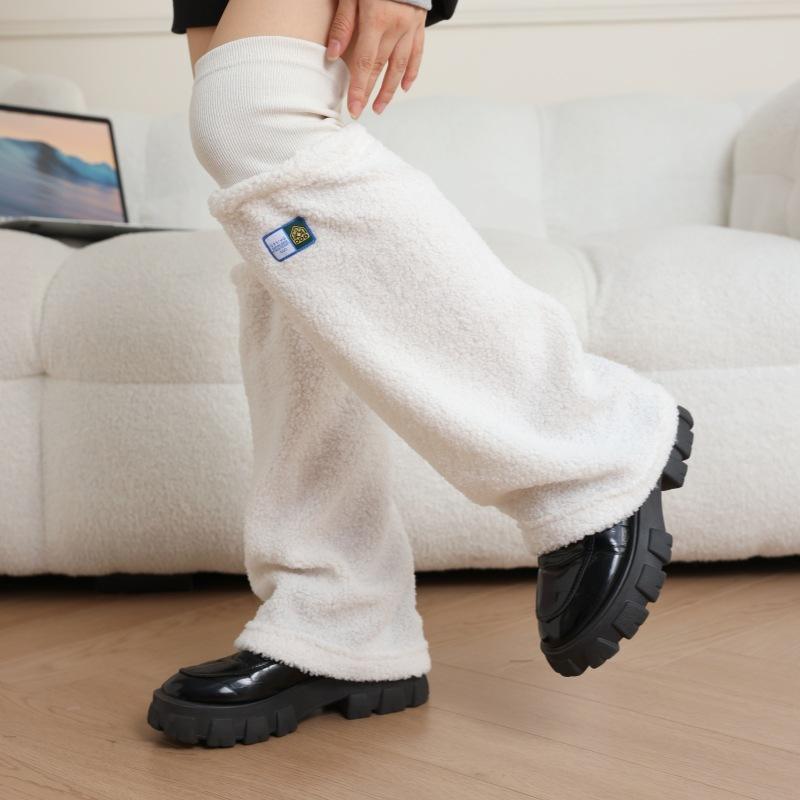 靴下 レディース 秋冬 厚手 ソックス レッグウォーマー 暖かい あったか 冷え対策 ケーブル編み ニット ゆったり かわいい 美脚効果 ルーズソックス