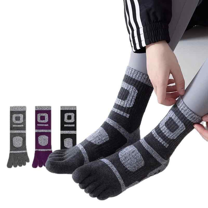靴下 レディース スポーツ ソックス 中筒 タオル底 吸汗 滑り止め アウトドア 徒歩 マラソン ランニング トレーニング