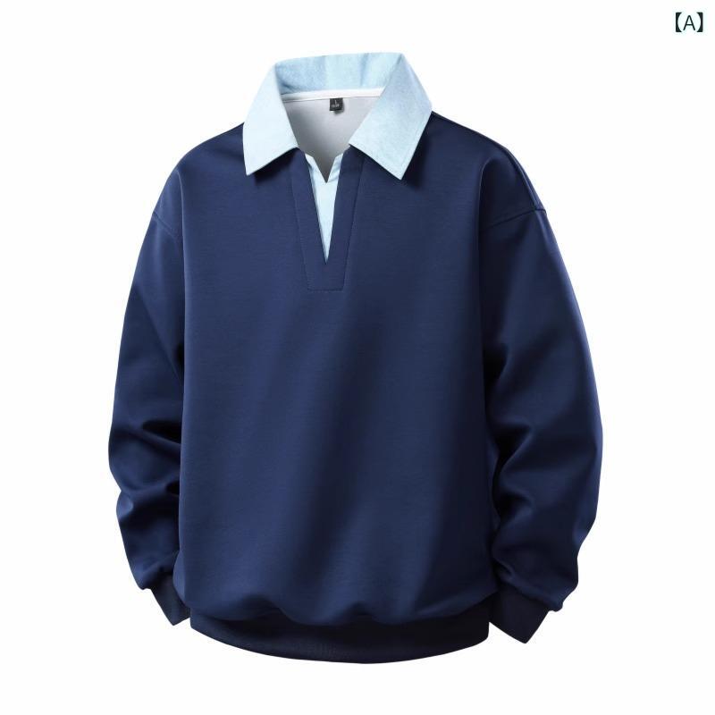 Rakuten - シャツ メンズ 男性用 長袖 トップス トレーナー スウェット カジュアル 春秋 服 NASA 綿 混紡 ゆったり おしゃれ