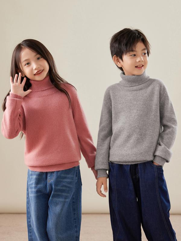 ニット キッズ 子供服 男の子 女の子 秋冬 百搭 セーター ウール ニット トップス インナー かわいい おしゃれ