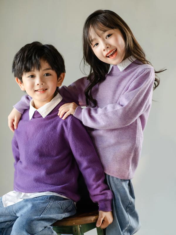 ニット キッズ 子供服 男の子 女の子 ウール100% 秋冬 長袖 セーター ハイネック ...
