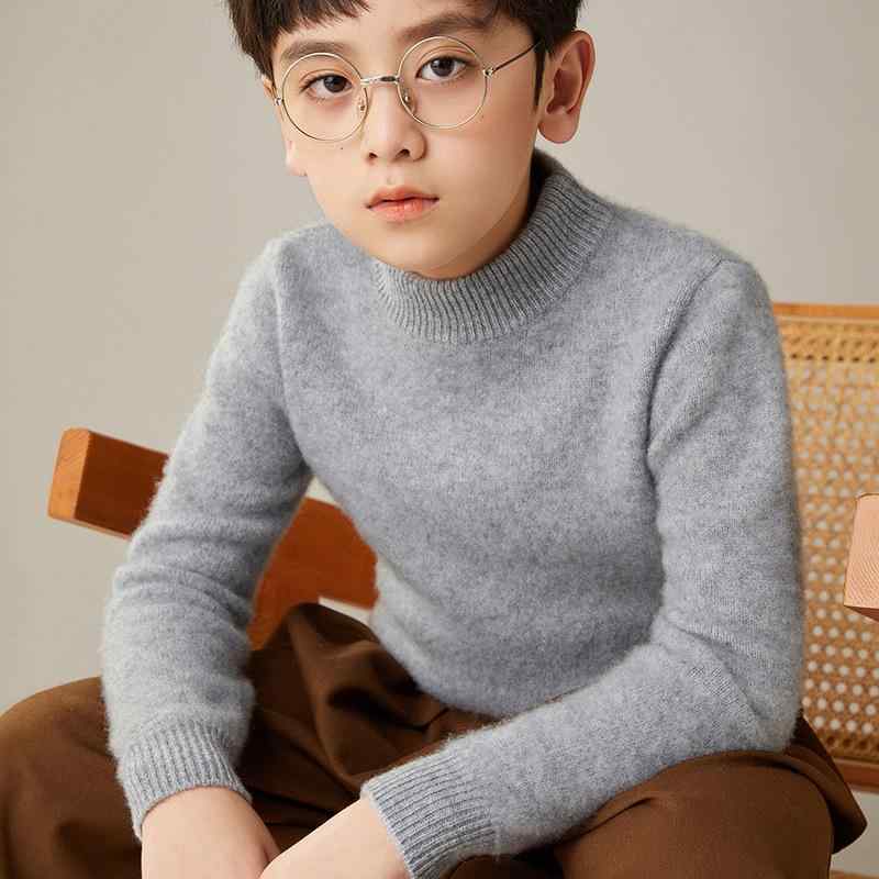 ニット キッズ 子供服 セーター 秋冬 男の子 女の子 厚手 ウール ゆったり 保温 インナー トップス