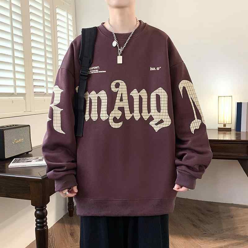 Parka - Tシャツ メンズ カットソー インナー 男性用 高校生 大学生 春秋 春物 トップス 長袖 ボーイズ 普段使い