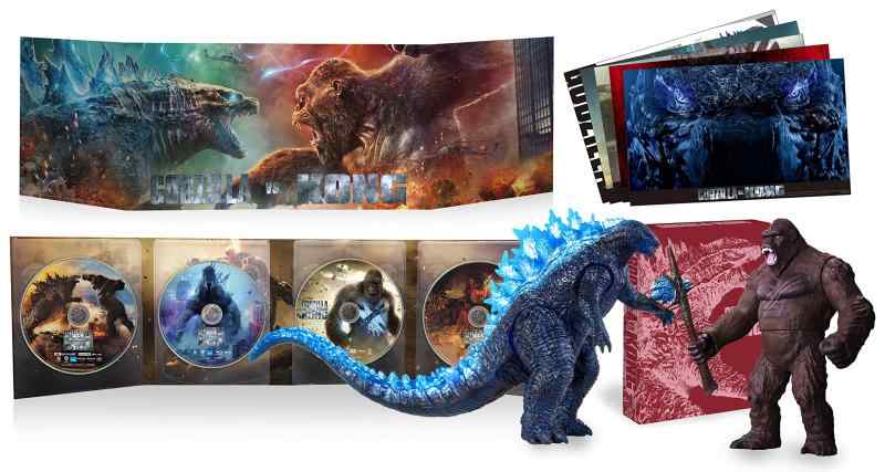 [중고] 고질라 vs 콩 완전 수량 생산 4장 세트 무비 몬스터 시리즈 GODZILLA VS. KONG SPECIAL SET 동봉 [Blu-ray]