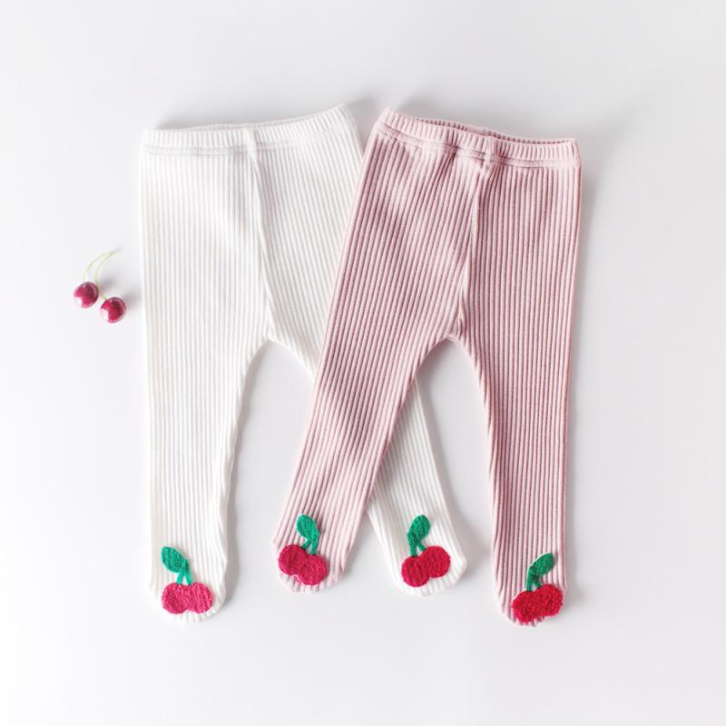 パンツ キッズ 春秋 ニット 長ズボン 綿 外着 かわいい ベビー服 ズボン 普段使い