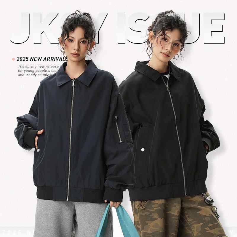 ジャケット 男性用 ボンバージャケット フライトジャケット MA-1 野球服 アウター 短め丈 クリーンフィット アメリカンスタイル