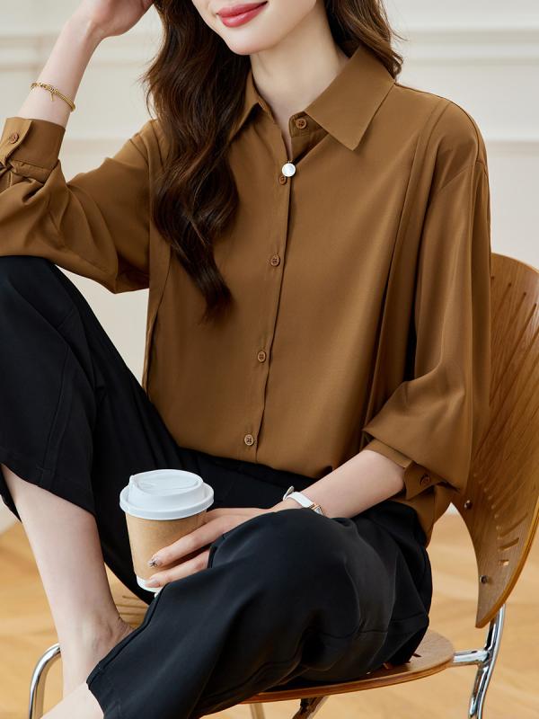 シャツ レディース 高級感 セットアップ 接触冷感 スリムフィット ブラウス スカート 上下セット 2点セット オフィス カジュアル きれいめ 春夏