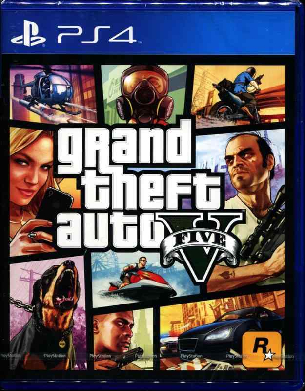 【中古】Grand Theft Auto V (輸入版:アジア) - PS4