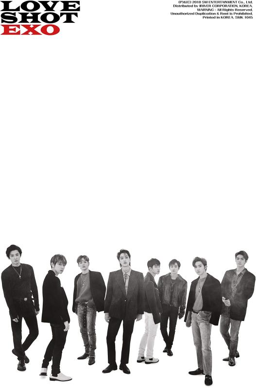 【中古】EXO-正規5集REPACKAGE-LOVE SHOT(輸入盤)-Random Ver.