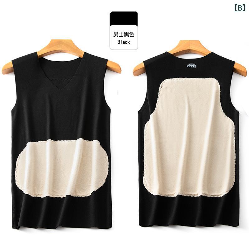 ベスト メンズ レディース 秋冬 保温 温熱 37℃ 両面起毛 裏起毛 暖かい 通気性 トップス 男性用 女性用 あったかインナー 防寒 チョッキ