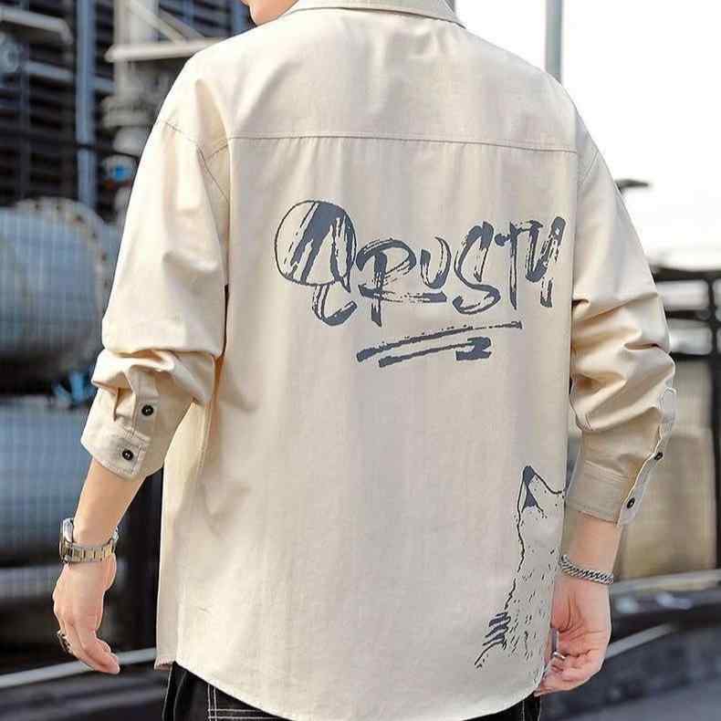 シャツ 男性用 トップス 長袖 レト�