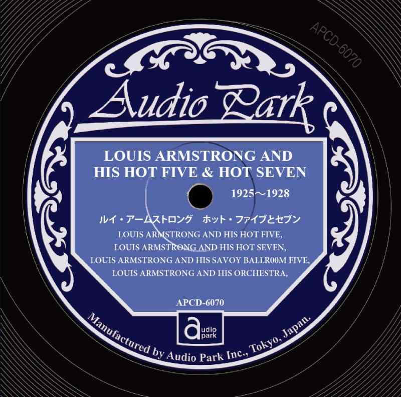 【中古】ルイ・アームストロング ホット・ファイブとセブン 1925〜1928 [APCD-6070] / LOUIS ARMSTRONG..