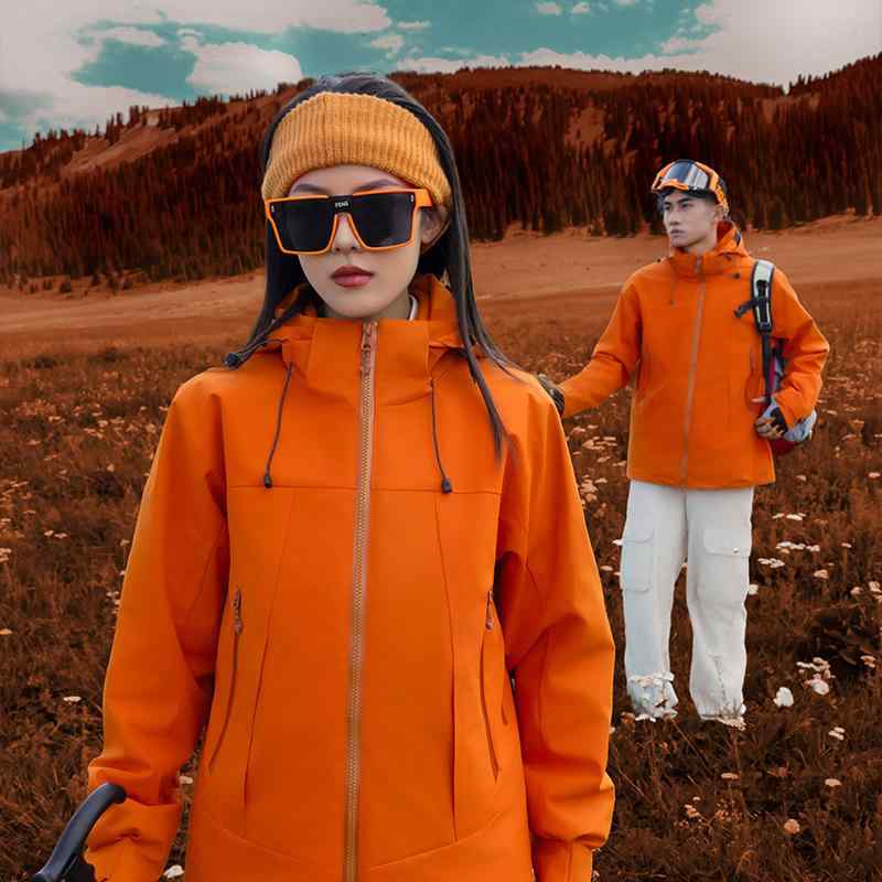 マウンテンパーカー レディース 防風 登山服 三合一 小柄な方向け アウトドア ジャ...
