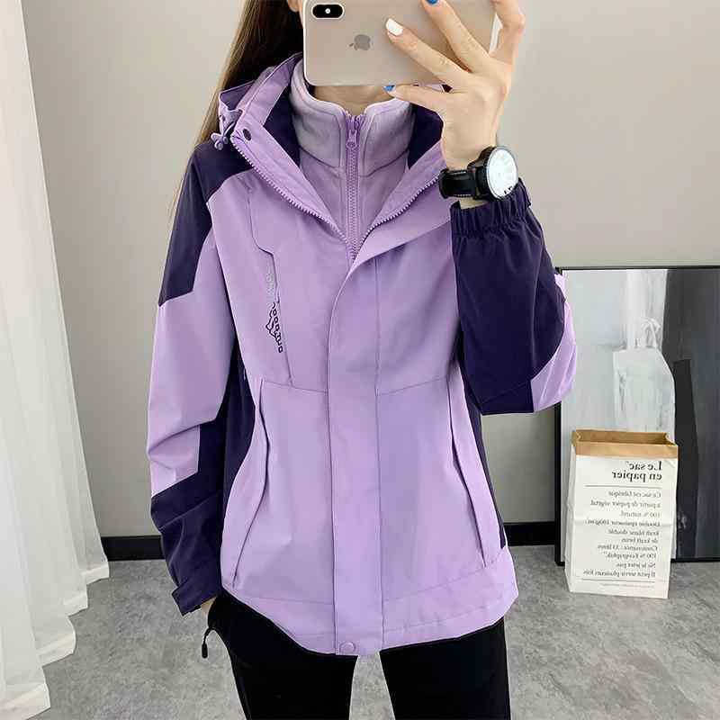 マウンテンパーカー 男性用 女性用 防寒 防風 防水 アウター 取り外し可能 秋冬 登山 アウトドア