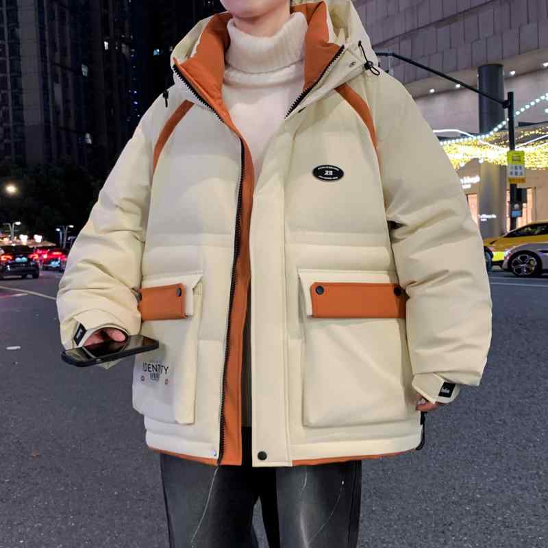 綿入りジャケット 男の子 大学生 高校生 子供 秋冬 厚手 アウター