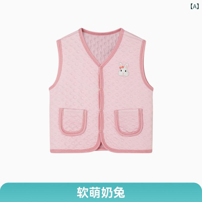 子供服 ベビー用 ベスト 男の子 女の子 秋冬 保温 チョッキ スクールベスト 防寒 ...