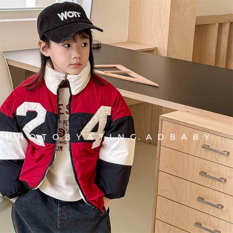 子供服 冬用コート 裏起毛 厚手 コットン 女の子 冬服 男の子 アウター2