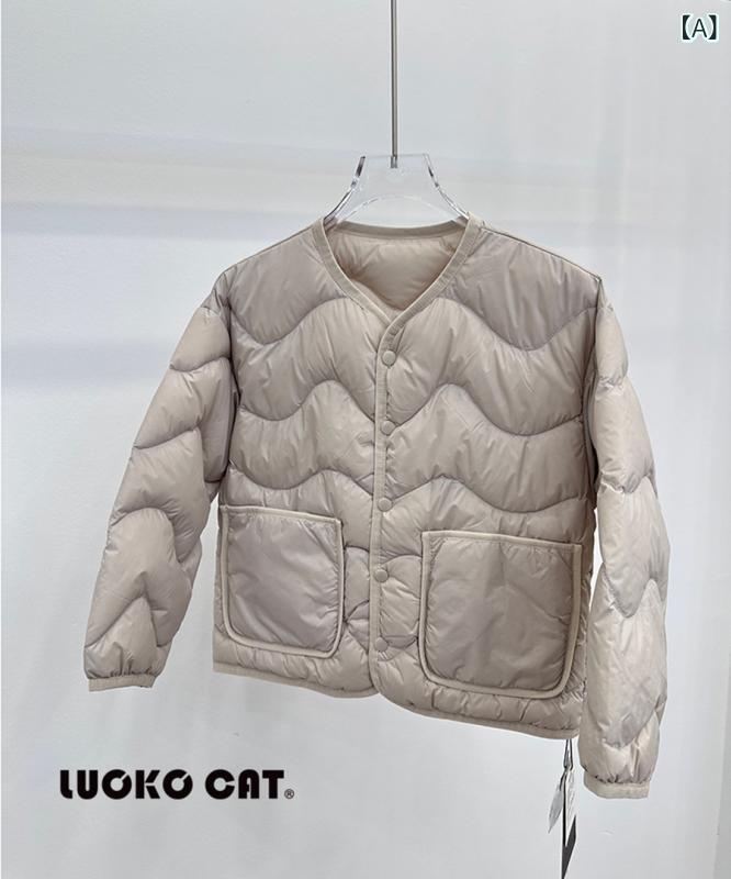 ダウンジャケット キッズ 子供 薄手 軽量 男女兼用 秋冬 防寒 通学 90% ダウン アウター