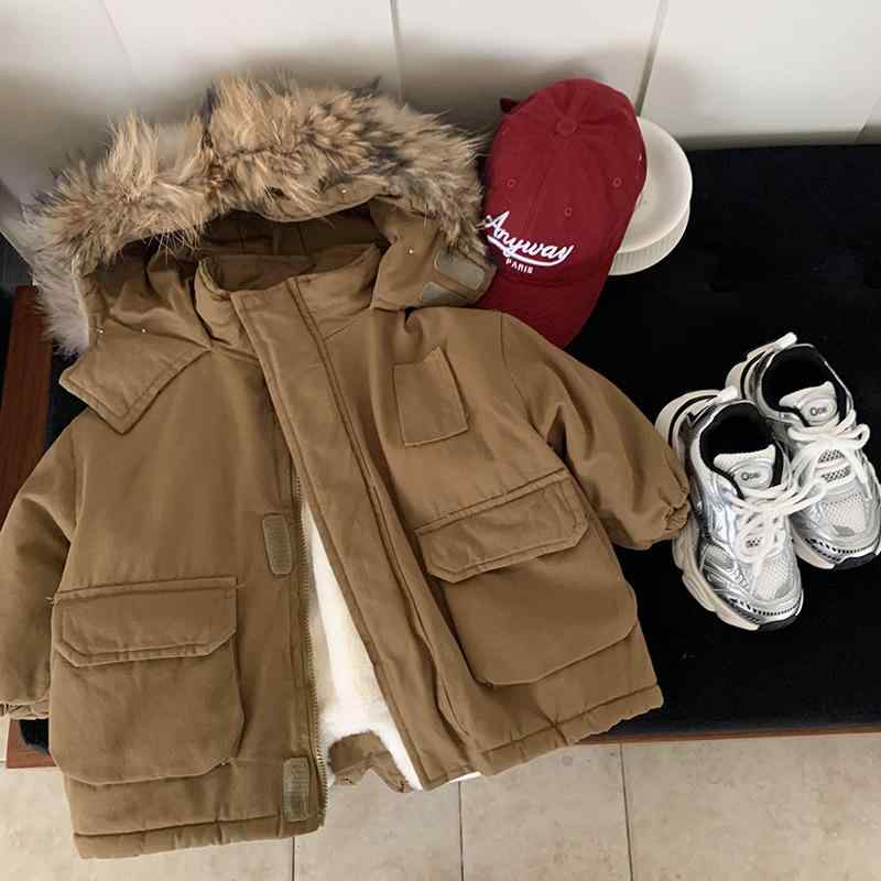 アウター キッズ 裏起毛 コート 秋冬 男女兼用 ベビー 厚手 子供服