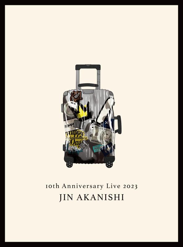 【中古】JIN AKANISHI "10th Anniversary Live 2023" 特別仕様盤 ［2DVD+フォトブック］