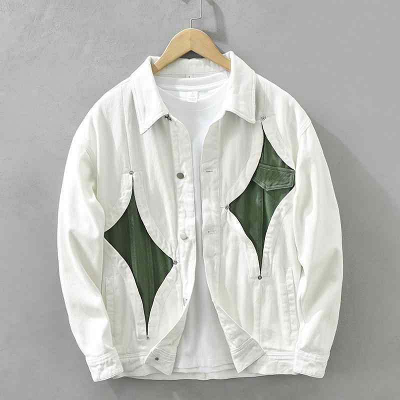 シャツ メンズ デニム ファッション ワーク カジュアル トップス ジャケット トレンド おしゃれ ゆったり 上着