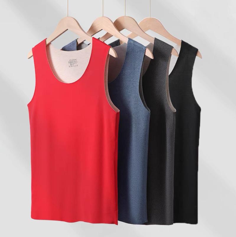 ベスト 男女兼用 ウール 保温 インナー レイヤード 裏起毛 厚手 防寒 双色 上着 トップス 暖かい 無縫製2