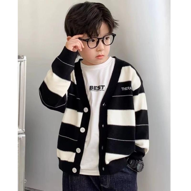 子供服 男の子 カーディガン ニット 秋冬 春秋 中学生 高学年 暖かい ボーイズ ト...