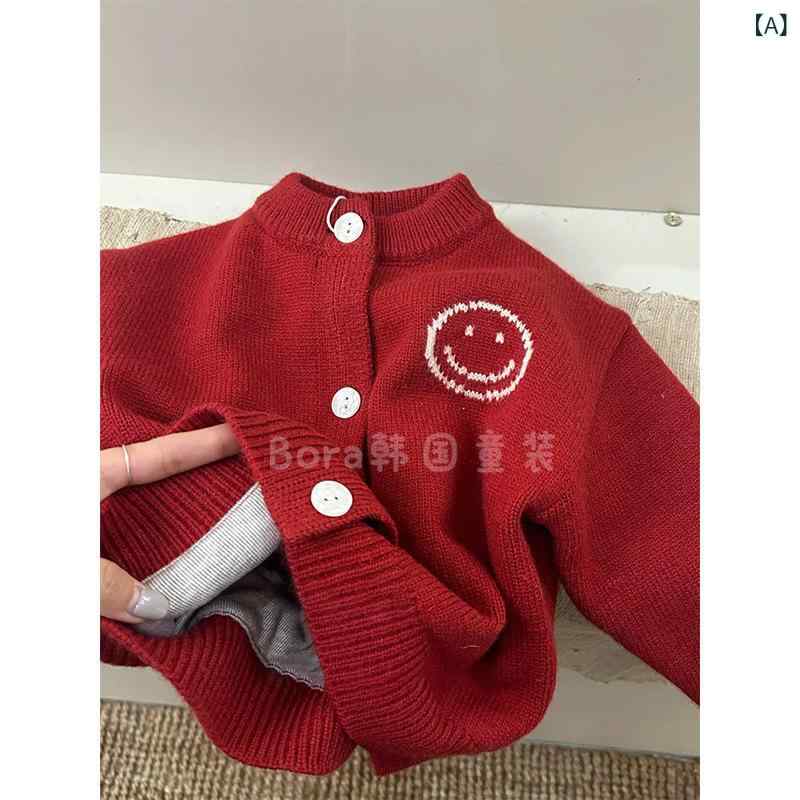 ニット 子供服 秋冬 ニットカーディガン 女の子 ベビー あったか ゆったり かわいい おしゃれ トップス2