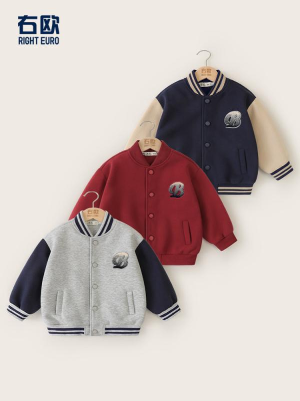 子供服 野球 春秋 ジャケット キッズ 男の子 アウター はおりもの ベビー 上着 羽織りもの