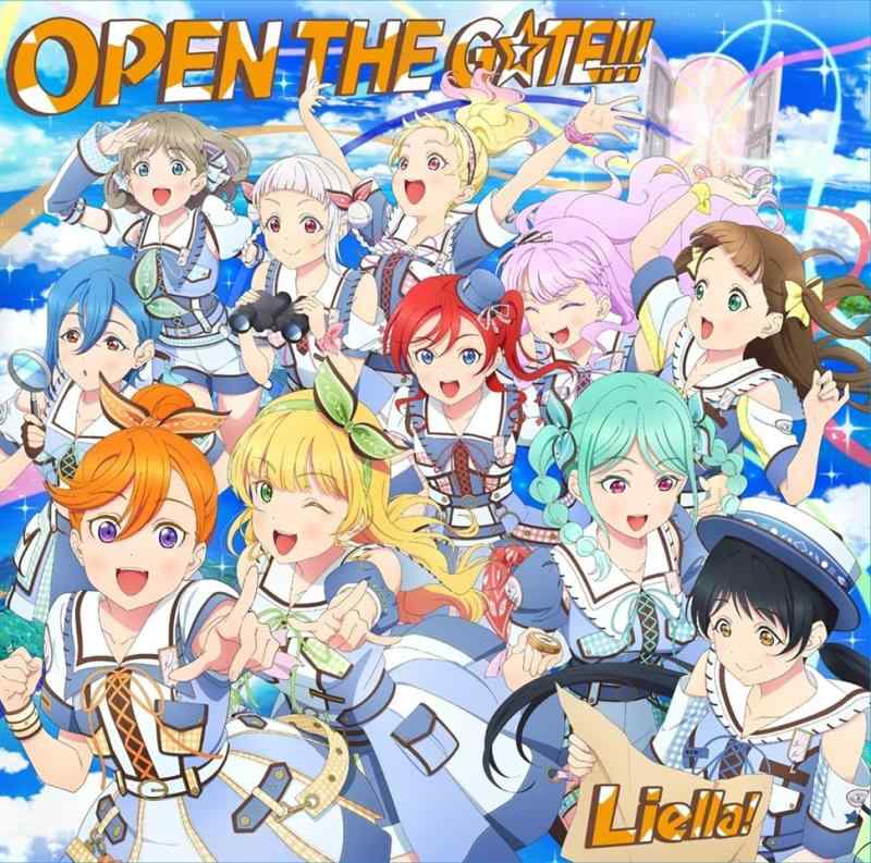 [중고] [러브라이브 슈퍼스타 Liella 7th LoveLive ~Fly MUSIC WORLD~] 테마송 [OPEN THE GTE](Liella판) - Liella