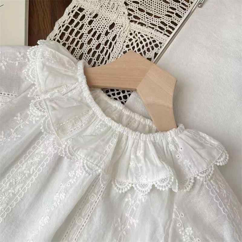 シャツ ベビー服 女の子 レース 半袖 襟付き 薄手 かわいい 夏 赤ちゃん 子供 キッズ トップス