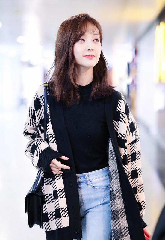 乐天商城 - ニットカーディガン レディース 韓国風 ゆったり 着やすい 格子柄 Vネック デザイン トップス 普段使い 着回し2