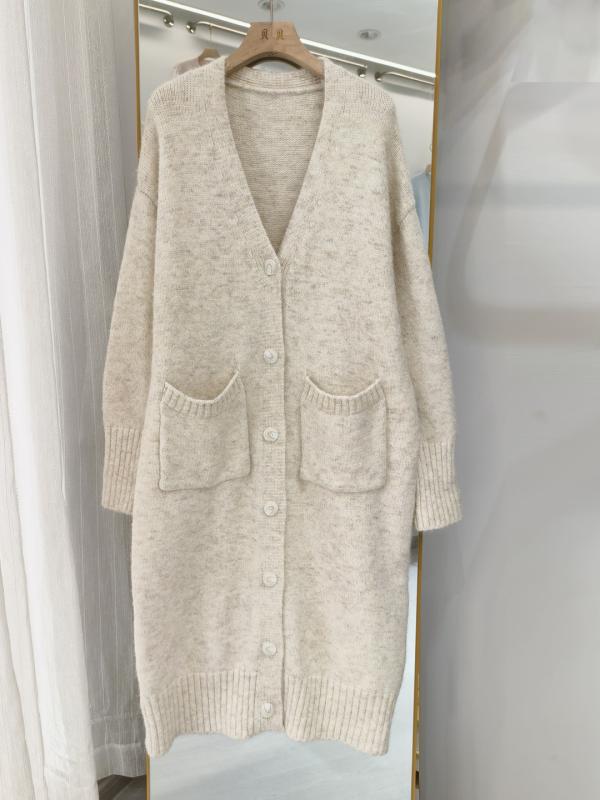 カーディガン レディース 秋冬 韓国風 ニット ゆったり 羽織り 長袖 ニット アウター あったか 暖かい 接触冷感 高級感 冷房対策 紫外線対策