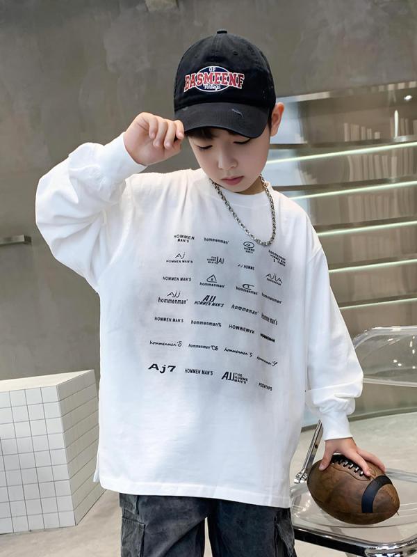 子供服 男の子 春物 長袖 Tシャツ コットン インナー 春秋 トップス