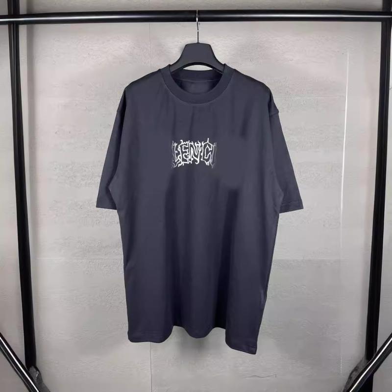 Tシャツ 男女兼用 ゆったり パリ ロゴ ダメージ加工 カジュアル トップス 春夏2