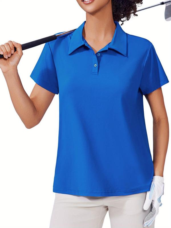 ゴルフウェア レディース 半袖 ポロシャツ テニス スポーツウェア 吸湿速乾 女性用