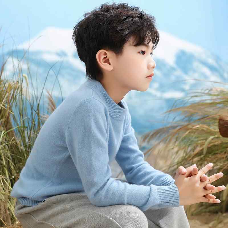 Rakuten - 子供服 セーター 男の子 女の子 ハイネック プルオーバー ニット 冬 キッズ 暖かい 防寒 インナー トップス
