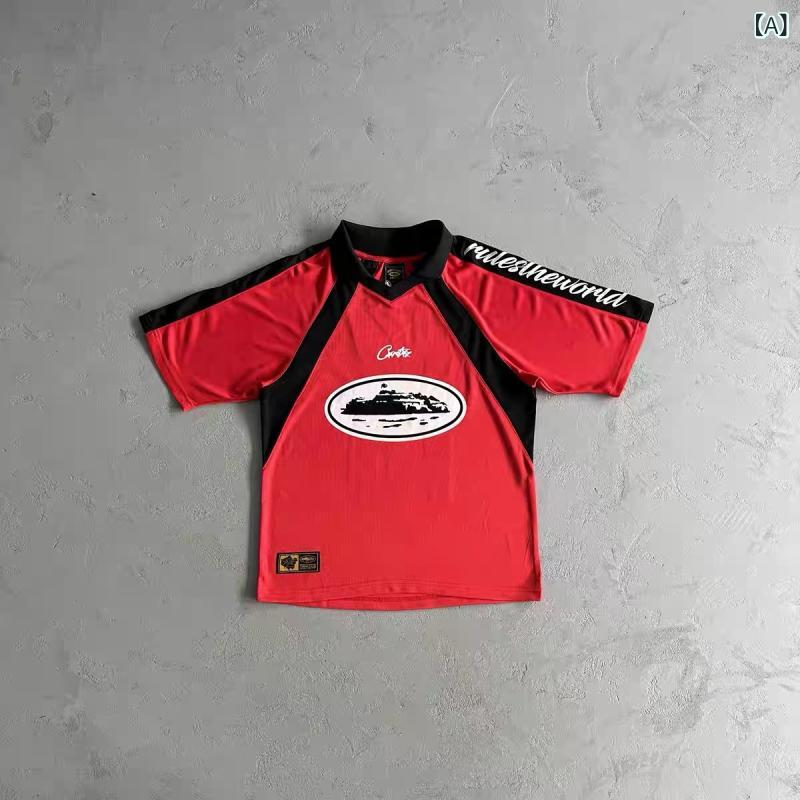 Tシャツ 半袖 男性用 ヨーロッパ風 UKDRIPDRILL ストリート ラップ 通気性