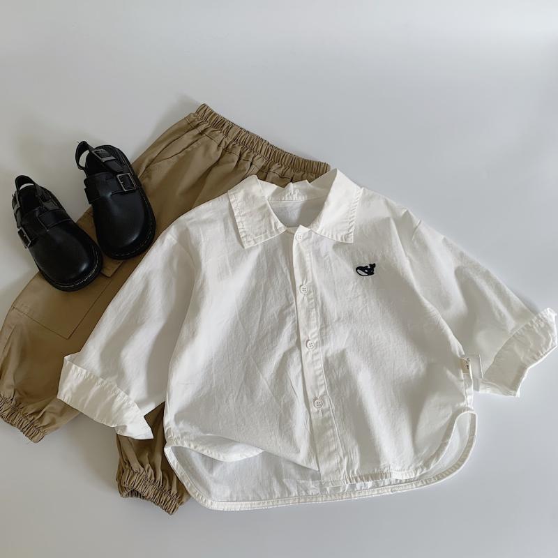 シャツ 子供服 秋冬 韓国風 ベビー服 カジュアル シンプル カーディガン 男の子 女の子 秋物 トップス