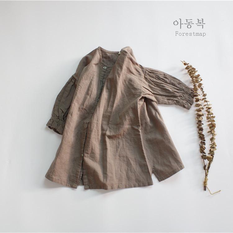 シャツ キッズ 女の子 ブラウス 子供服 長袖 無地 ミドル丈 9分袖 男の子 トップス ゆったり かわいい Aクラス