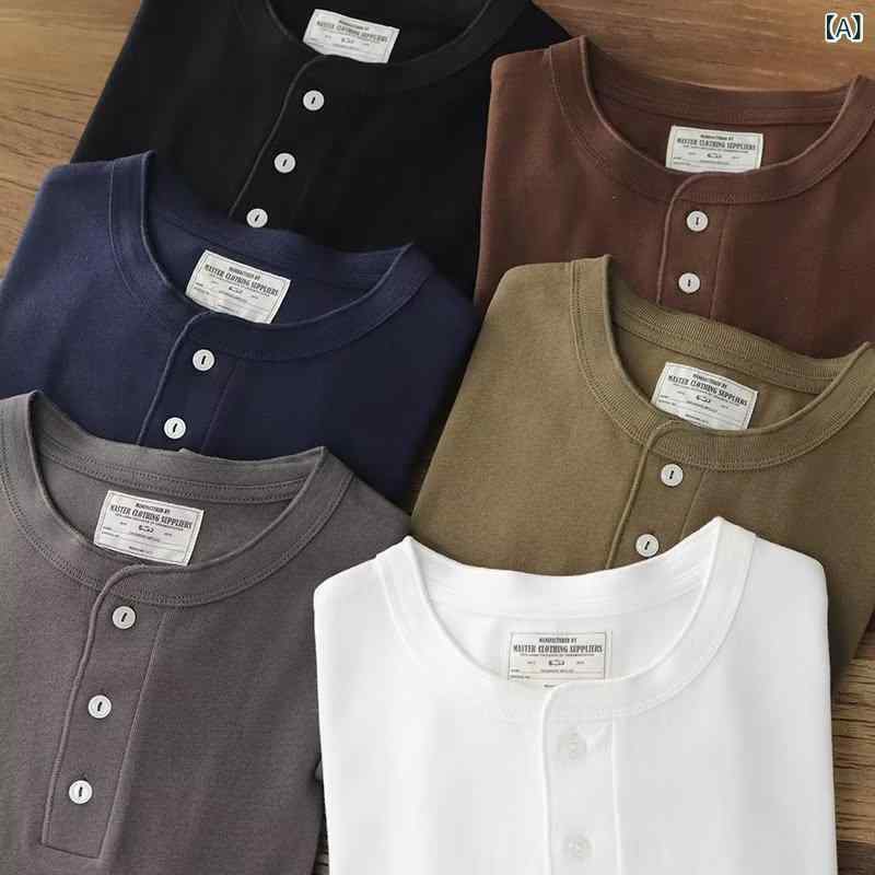 Tシャツ メンズ 男性用 レトロ ラウンドネッ...の紹介画像2